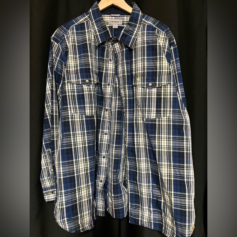 Men’s Relaxed Fit Carhartt Flannel